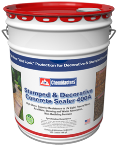 Stamped and Decorative Concrete Sealer 400A